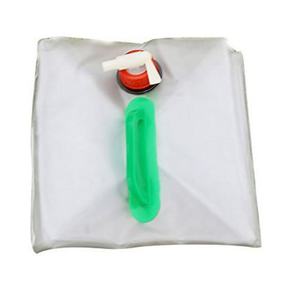 Collapsible Water Container 5 Gallon/20L Portable Water Carrier Bag / Emergency Cube Water Bag Outdoor Water Storage for Camping Hiking Traveling