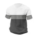 thumbnail image 4 of Tops para hombre, blusas y camisas de manga corta con cuello redondo para hombre, camisetas casuales holgadas con estampado elástico para hombre, blusa de manga corta con cuello redondo para primavera, 4 of 7
