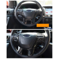 thumbnail image 1 of 3X for Ranger Everest Endeavor 2015+ Carbon Fiber Steering Wheel & Gear Shift Cover Trim Frame Decorator, 1 of 7