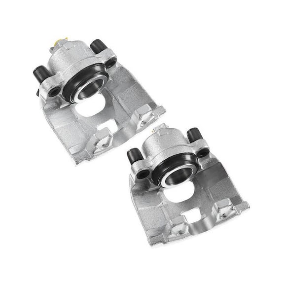 Front Brake Caliper Set 2 - Compatible with 2012 - 2018 Volkswagen Passat 2013 2014 2015 2016 2017
