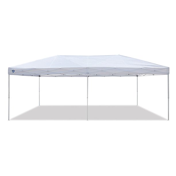 ZShade 20' x 10' Everest Instant Canopy Outdoor Patio Shelter, White