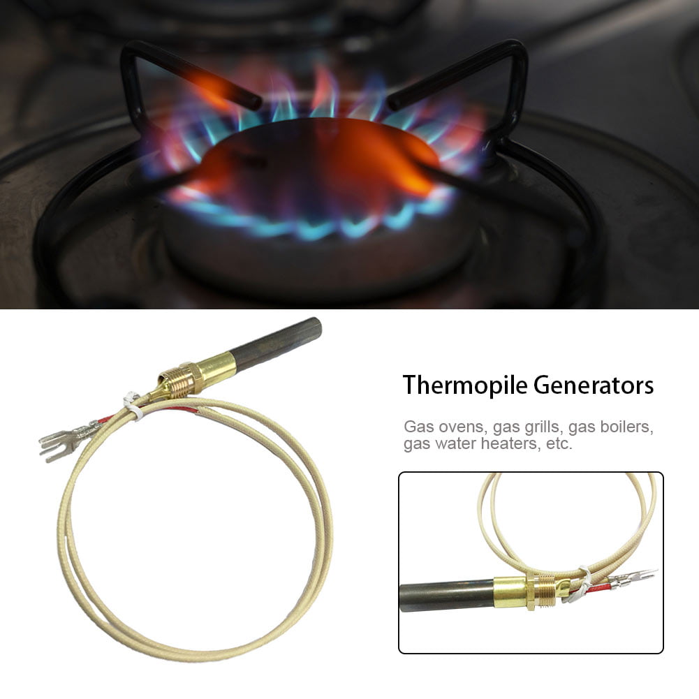 TWO WIRE GAS THERMOPILE UNIVERSAL 36" 900mm FRYER PIZZA OVEN COOKER FIRE BOILER 