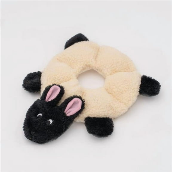 ZippyPaws 818786019983 Loopy Sheep Dog Toy - Medium