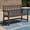 Brown, variant on MUCHENGHY 49" Heavy Duty Outdoor Bench, 660lbs HDPE Garden Park Bench, Gray