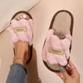 thumbnail image 7 of SBYOJLPB Women Slippers Open Toe Footwear Soft Cushioned Base Indoor Outdoor Daily Slippers, 7 of 7