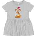 thumbnail image 3 of Inktastic I Love Snakes Girls Baby Dress, 3 of 5