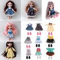 thumbnail image 3 of 27sets / Pack 16cm Princess Girl Doll Ropa Zapatos BJD Ropa Juguetes para niños Sunnimix BJD Doll Outfits, 3 of 8