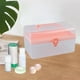 thumbnail image 3 of Estuche de almacenamiento de arte de uñas Yuyangstore transparente de 2 capas, 3 of 8