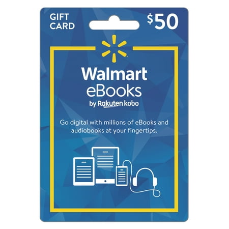 Walmart eBooks eGift Card $50 (email delivery) (Best Places Hawaii Discount Card)
