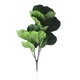thumbnail image 1 of Adorno de hojas de plantas verdes de simulación, accesorios de hojas de árbol, ramas de Ficus Pandurata Hance, accesorios de fotografía, manualidades DIY para decoración del hogar (verde), 1 of 6