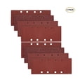 thumbnail image 5 of Papel de lija de 40 piezas, hojas de lija de 93 x 185 mm para lijadora orbital de 8 orificios, grano surtido P40, P60, P80, P100, 5 of 5