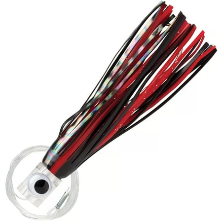 UPC: 0022677123219 | Williamson Wahoo Catcher Rigged 6 Fishing Lure – Red/Black