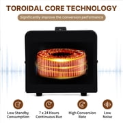 LVYUAN 1500 Watts Voltage Converter 110V to 220V / 220V to 110V Power Converter Step Up & Down Transformer