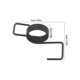 thumbnail image 2 of Motorcycle Foot Pegs with Springs for Repair 2Pcs Universal Black, 2 of 5