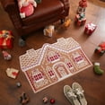 thumbnail image 5 of PRETXORVE Christmas Decorations, Christmas Ornaments, Christmas Rug Entrance Doormat Home Use Absorbent Non- Foot Mat Mat Size 15.7X23.6 inches, 5 of 6