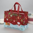thumbnail image 4 of Mouliraty Christmas Shopping Bag with Carrying Handle, Reusable Tote Bag, Multi-Purpose Non-Woven Large Gift Bag, Festive Christmas Party Storage Bag, 4 of 6