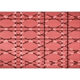 thumbnail image 1 of Ahgly Company Machine Washable Indoor Rectangle Transitional Red Area Rugs, 5' x 8', 1 of 7