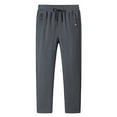 thumbnail image 6 of Men's Thermal Fleece Joggers Pants Sherpas Lined Sweatpants Winter Warm Thick Track Pants, 6 of 9