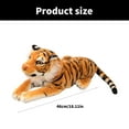 thumbnail image 3 of Unique Tigering Appearance Tissue Box Holder PP Cotton Materials Convenient Accessory for Bathroom Storage and Car, 3 of 9