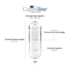 Clear Size 0 Empty Gelatin Capsules by Capsuline - 10000 Count - 10000 count