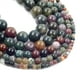 thumbnail image 5 of Cuentas de piedra natural de 4 a 10 mm, ágata india, ojo de tigre, jade, cuarzo rosa, jaspes, cuentas de warist redondas para hacer joyas, pulseras de bricolaje, 5 of 5