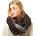 thumbnail image 1 of Women's Infinity Scarf - Soft and Warm Winter Loop Neck Warmer Scarves - Various Patterns and Colors., 1 of 4