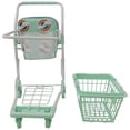 thumbnail image 6 of Roma Prams Shopping Trolley, Rupert Collection,Doll Accessory Push Cart, Rainbow & Mint Them, Ages 3+, Mint Green, 6 of 16