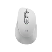 Logitech Signature Comfort M840 L Wireless Mouse, Bluetooth Mouse with Silent Clicks, SmartWheel, Off-white