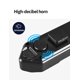 thumbnail image 5 of luz trasera de alarma de bicicleta antirrobo con timbre eléctrico y luz de freno automática, luz trasera de control remoto, luz de advertencia de seguridad recargable por USB XianweiShao 8390615113557, 5 of 5