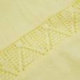 thumbnail image 4 of Yuhangmm Plus Size Tops – Cropped U Neck T Shirt with Lace Stitching and Loose Fit for Women Yellow XXXL, 4 of 8