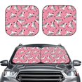 thumbnail image 2 of Balery Cute Cartoon Zebra Parasol para parabrisas de coche de 2 piezas | Parasol plegable para parabrisas delantero de coche para la mayoría de sedanes-Medium, 2 of 6