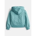 thumbnail image 6 of Wonder Nation Girls' Pullover Fleece Hoodie with Long Sleeves, Sizes 4-18 & Plus, 6 of 6
