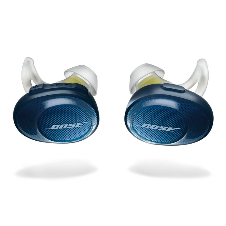 stykke lære klassisk Bose SoundSport Bluetooth True Wireless Earbuds with Charging Case, Blue,  SNDSPFREENVY - Walmart.com