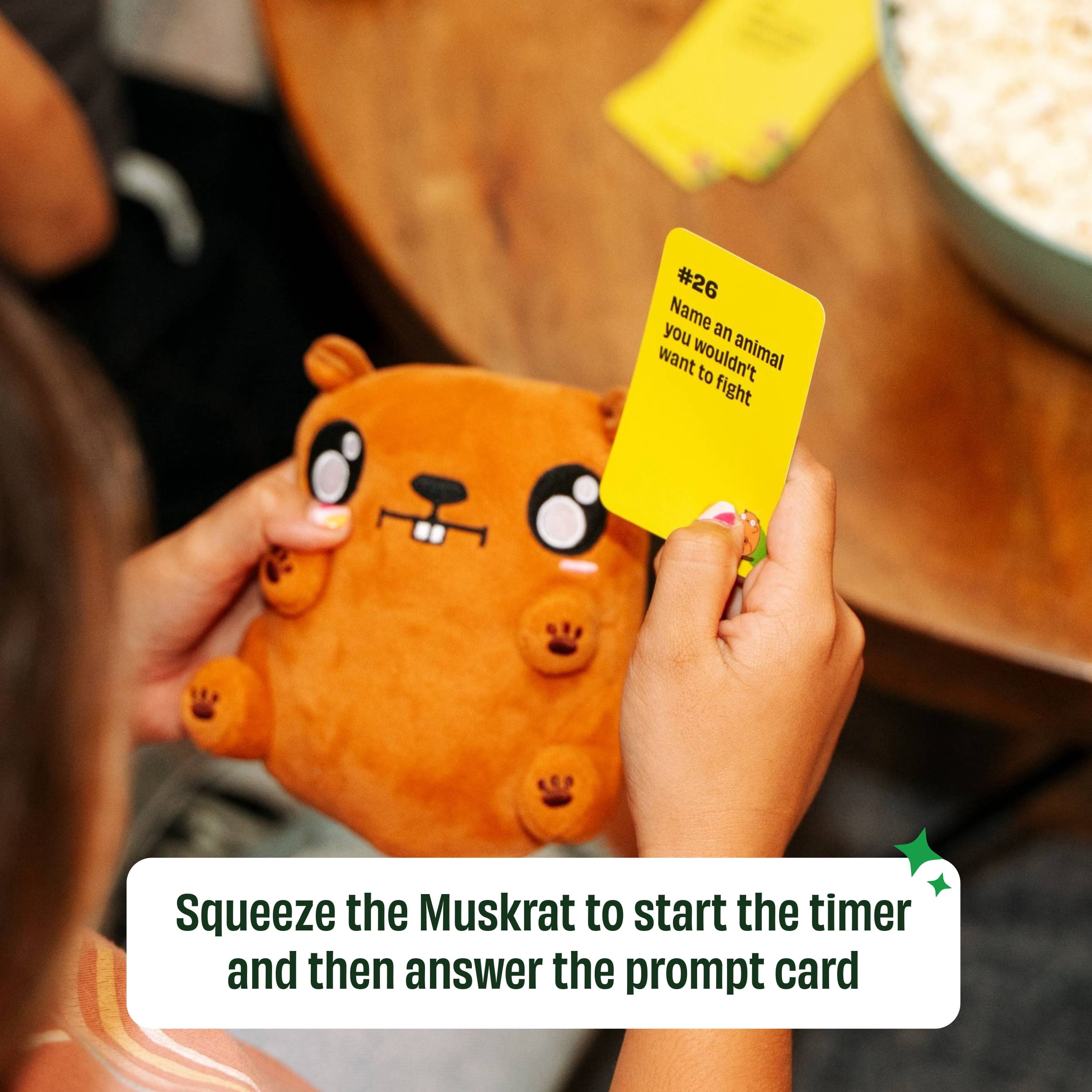 Gimme That Muskrat by DSS Games: Rodent Tossing Party Game, Fun for Adults & Kids