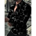 thumbnail image 1 of Camisas de hombre Casual Estampado creativo Deportes Casual Elegante Moda Púrpura Azul Estrellado Primavera Verano 2024 Nueva Venta caliente, 1 of 6