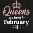 thumbnail image 3 of CafePress - Queens Are Born In February 29Th T Shirt - Womens Tri-blend T-Shirt, 3 of 4