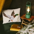 thumbnail image 4 of Makers Collective Camp Wandawega Mallard Cream Hooked Bed Pillow, 4 of 6