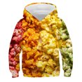 thumbnail image 3 of Sudadera con capucha con estampado de caramelos de colores, divertida sudadera con patatas fritas, jersey de macarrones para niños, camisetas de otoño, chándal informal, ropa para niños, 3 of 5