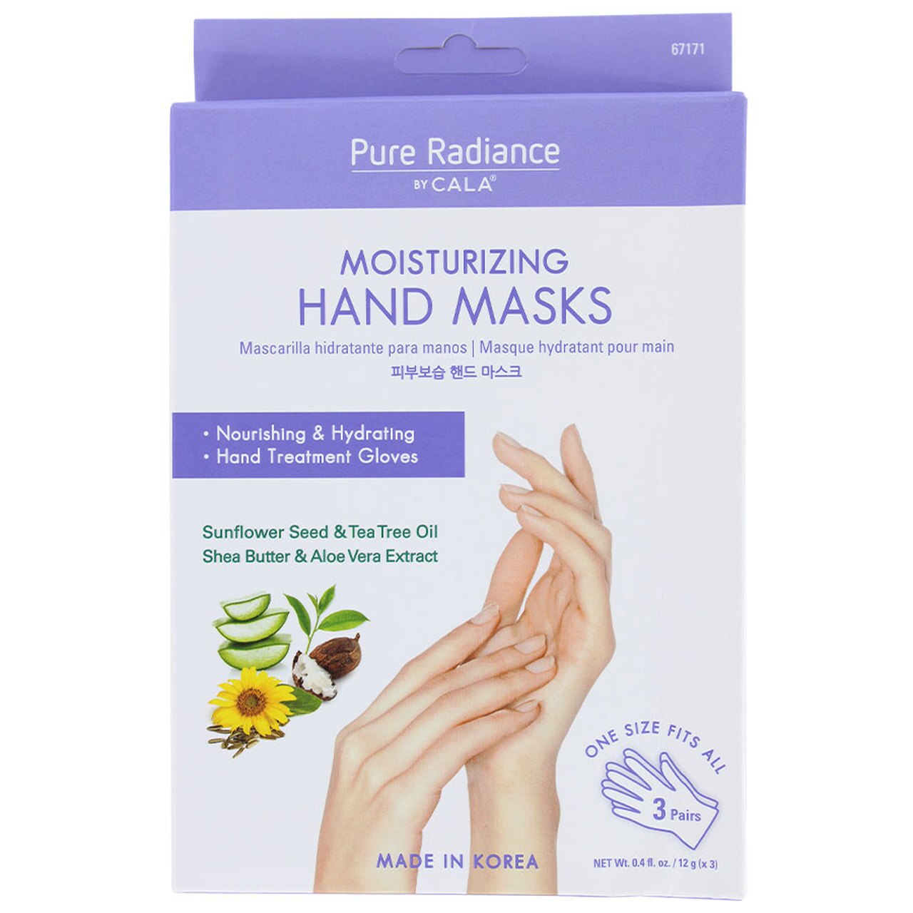 Cala Moisturizing Hand Mask 3 Pairs