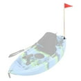 thumbnail image 4 of for Kayak Safety Flag Canoe Flag Pole Mount Base Foldable Kayaking Visibility Kit, 4 of 9