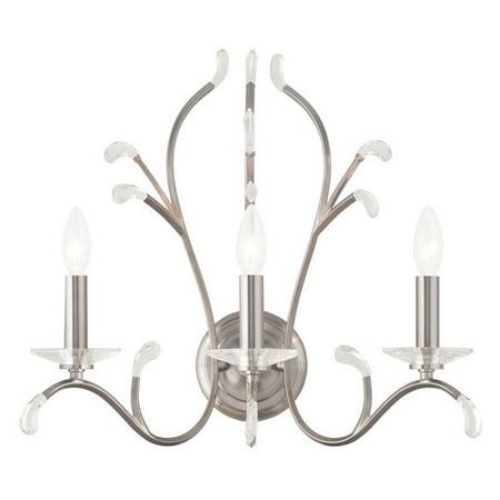 Livex Lighting Serafina 3 Light Wall Sconce