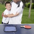 thumbnail image 4 of SEWACC Pingpong Bat Bag Racket Bag Blue Semi-transparent Plastic 1Pack, 4 of 8