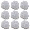 thumbnail image 5 of 10 Uds. De moldes de silicona para colgante de patas de gato, molde de resina epoxi para hacer llaveros, tamaño 1,5 "x 1,5" x 1", 5 of 5