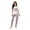 Light Purple, variant on Eternatastic Women's 2-Piece Ribbed Knit Pajama Set Cute Heart Print Short Sleeve Top & Long Pants Soft Cozy Loungewear Sleepwear L Greyblue