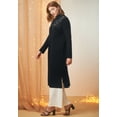thumbnail image 3 of Jessica London Women's Plus Size Fine Gauge Duster Cardigan, 3 of 6