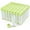 60Pcs, Green Caps, variant on Lip Balm Tubes Empty, 60Pcs 5.5ml (3/16 oz) Clear Plastic Lip Balm Container Tubes