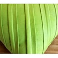 thumbnail image 2 of The HomeCentric Pillow Case Custom, Lime Green Pillow Shams, Textured Pintucks Solid Color Pillow Sham, Pack of 2, 24x24 inch (60x60 cm) Pillow Sham, Square Faux Suede Pillow Sham Easter - Lime, 2 of 3