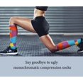 thumbnail image 6 of 3 Pairs Medical Sport Compression Socks - 15-20mmhg Graduated Knee-High Support for Men & Women, Ideal for Soccer, Running, and Nurses, 6 of 8