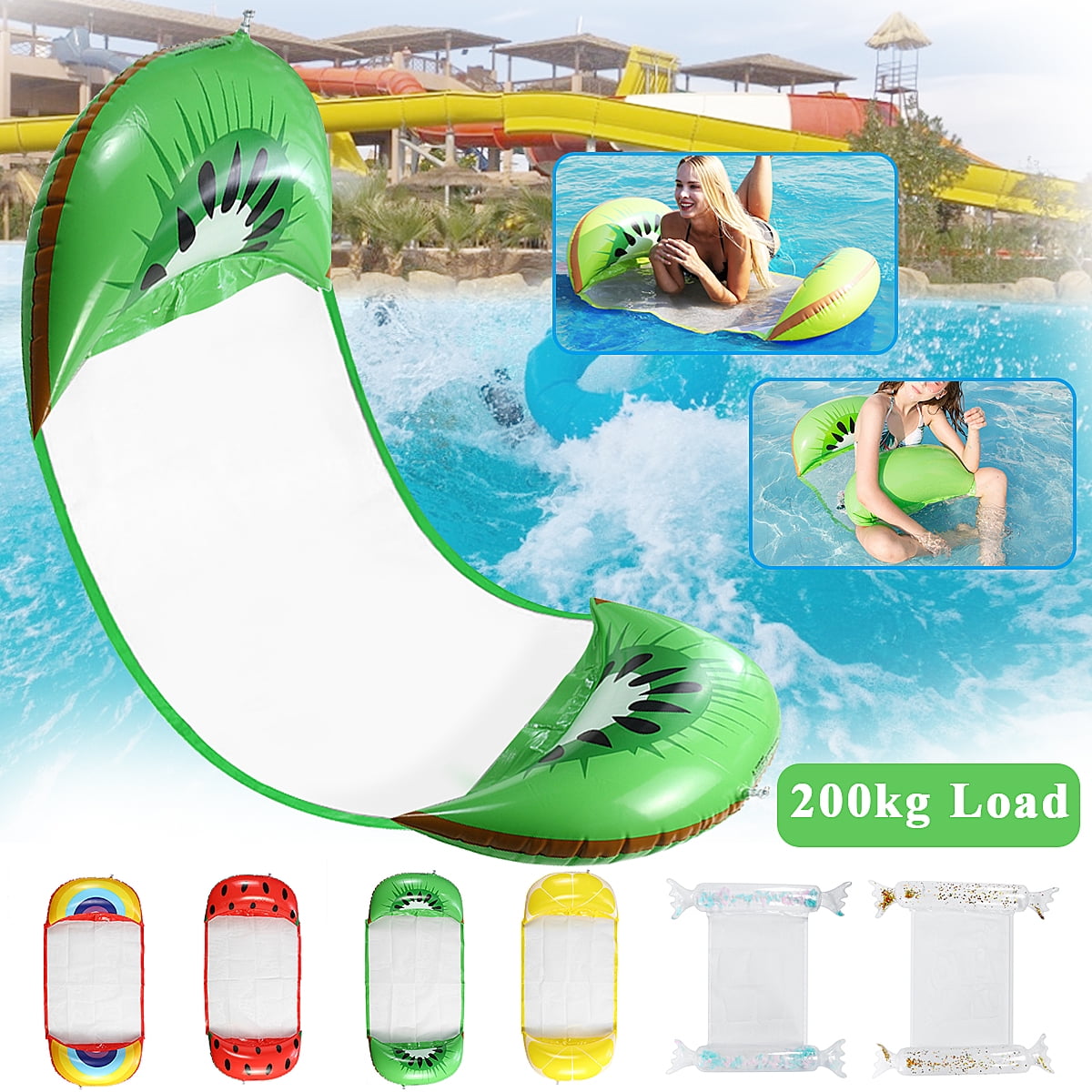 pool floats bed