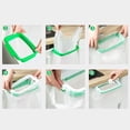 thumbnail image 5 of Soporte de estilo trasero para puerta de armario para un diseño que ahorra espacio, soporte para bolsa de basura para colgar bolsas de basura, almacenamiento portátil de bolsas de basura respetuoso, 5 of 5